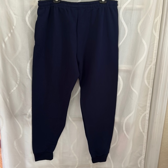 Russell Athletic Pants Russell Athletic Navy Blue Fleece Sweatpants
